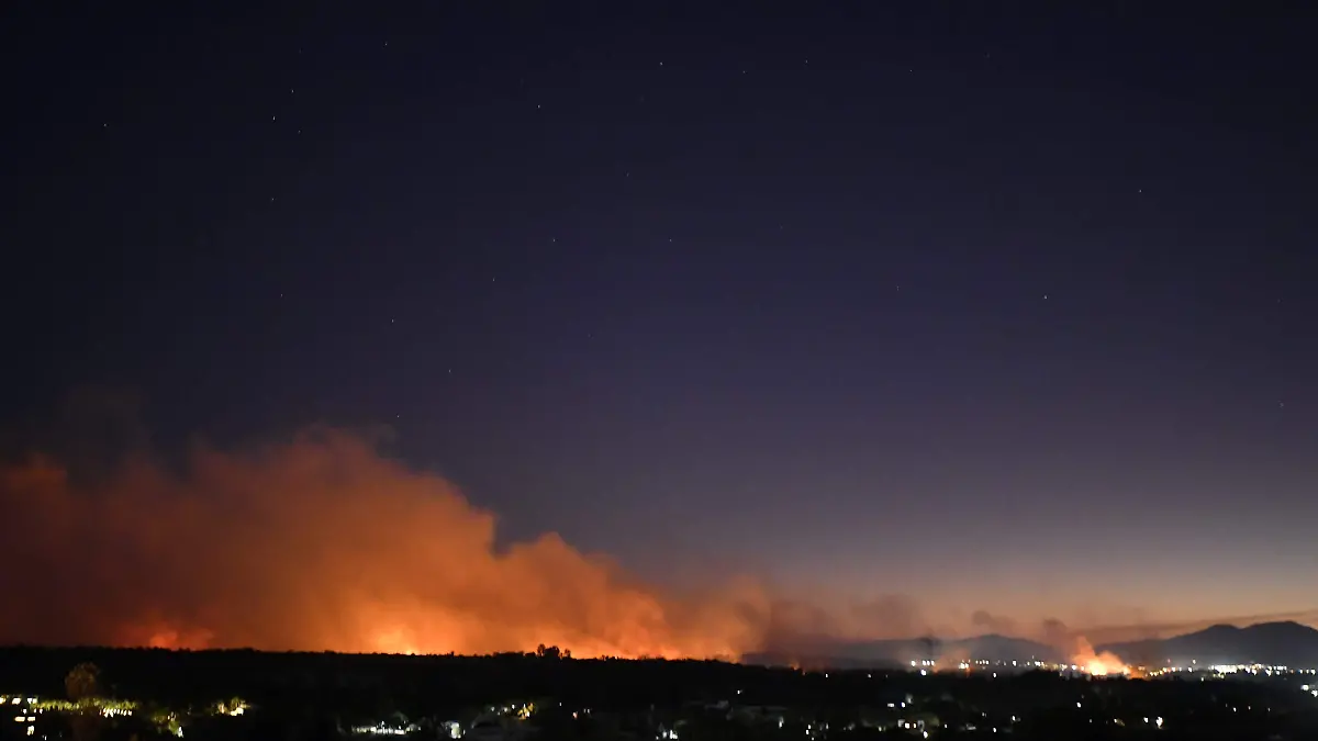 Incendio en La Primavera